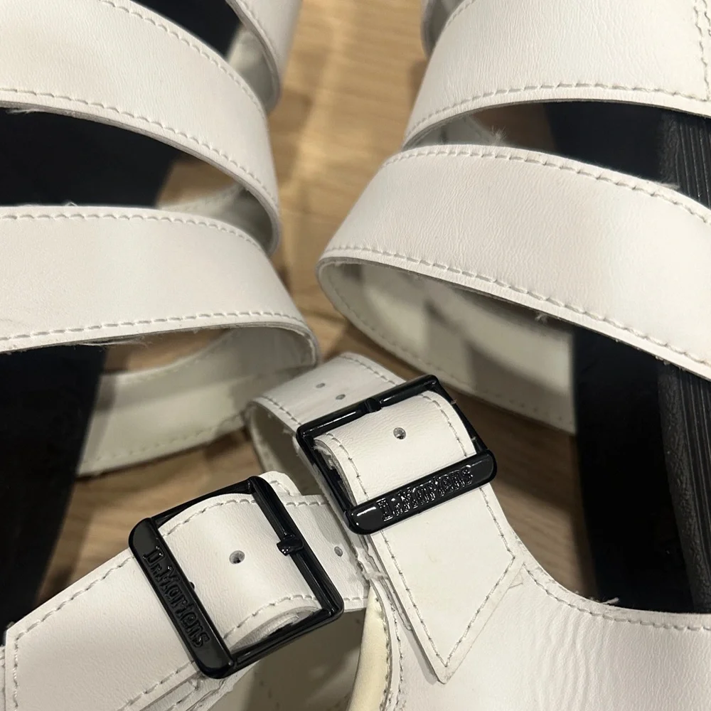 Dr. Martens women’s White Strap Sandals US 8